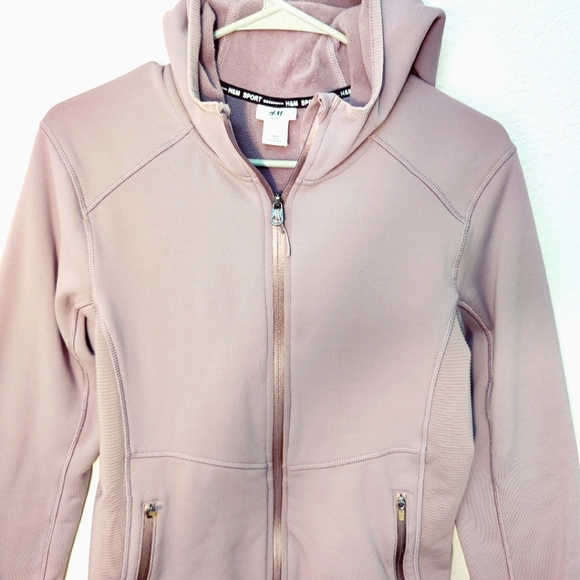 H&M  Purple ZiP Up Hooded Sports Jacket - Picture 10 of 10